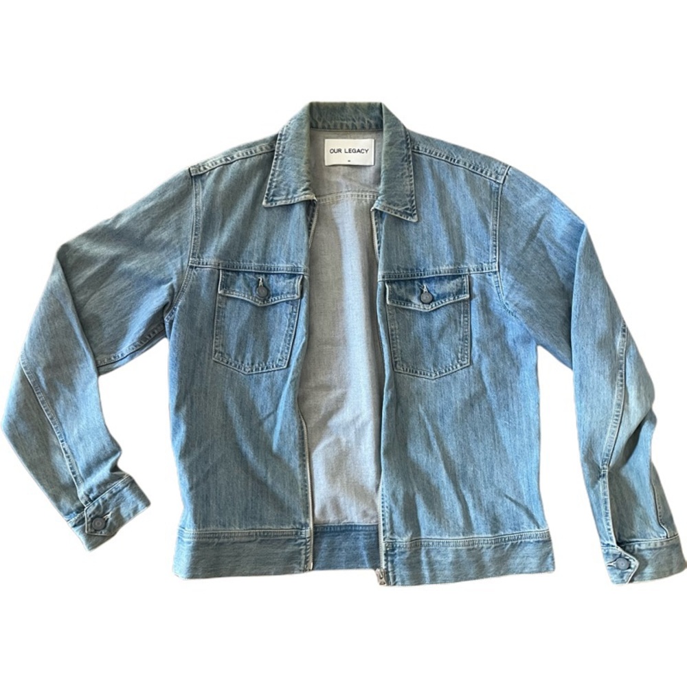 Our Legacy Light Denim Jacket, Size 48